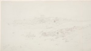 Temples au matin, Baalbek, 12 mai 1868
